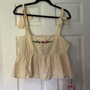 Cider adjustable strap tank